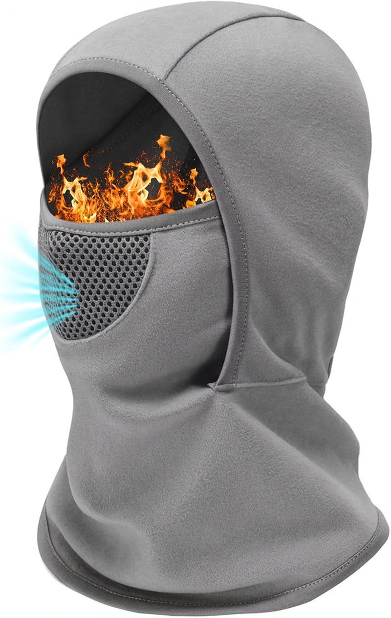 Outrip Breathable Kids Balaclava Ski Mask for Boys Girls - Windproof Fleece Winter Face Mask Cover for Cold Weather - Image 1